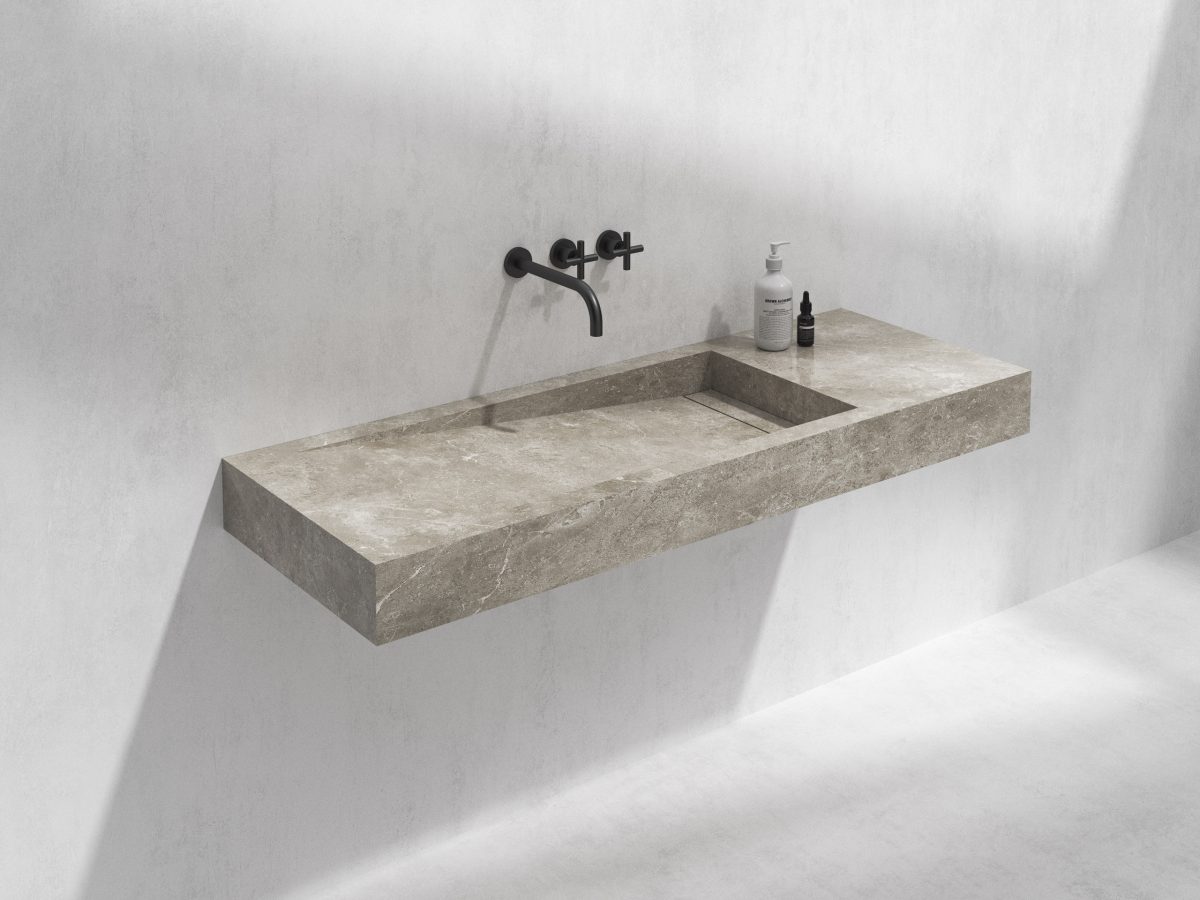 Wall-mounted Sloping Washbasin - Image 2