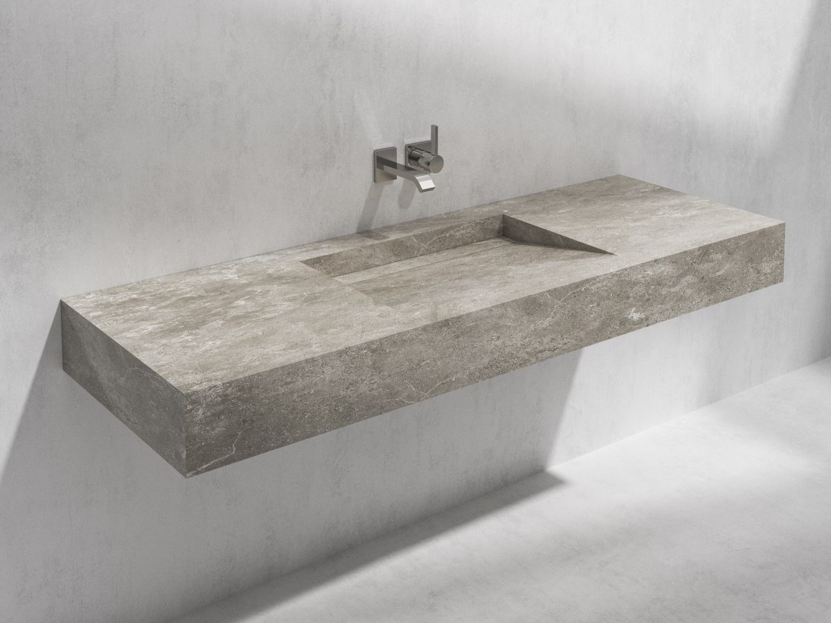 Single Wall-mounted Washbasin - Image 4