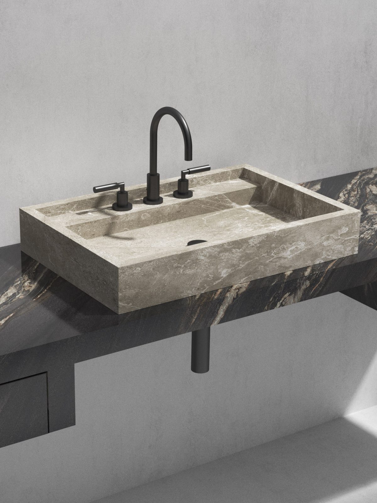 Single Countertop Washbasin - Image 2