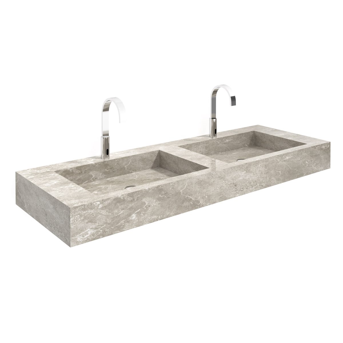 Double Wall-mounted Washbasin